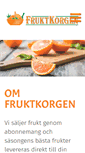 Mobile Screenshot of fruktkorgen.nu
